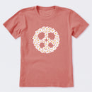 Peace Daisy Chain Crusher Short Sleeve T-Shirt