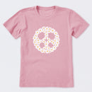 Peace Daisy Chain Crusher Short Sleeve T-Shirt