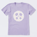 Peace Daisy Chain Crusher Short Sleeve T-Shirt
