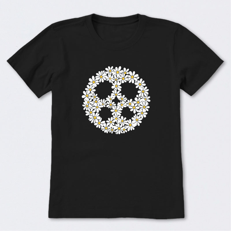 Peace Daisy Chain Crusher Short Sleeve T-Shirt