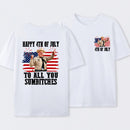 Smokey and the Bandit 4th of July Funny Sumbitches Independence Day T-Shirt