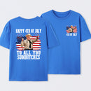 Smokey and the Bandit 4th of July Funny Sumbitches Independence Day T-Shirt