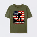 Bigfoot American Flag 1776 2026 250 Years Of Freedom Independence Day T Shirt