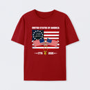 United States Of America 250 Years 1776 2026 Independence Day American Flag T Shirt