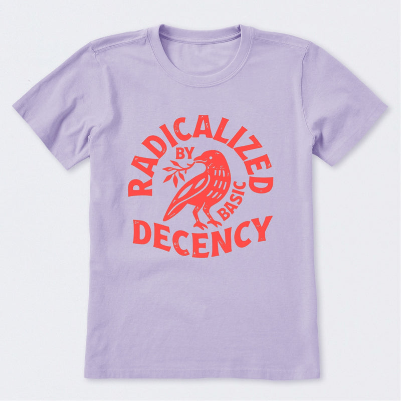 Radicalized By Basic Decency Feminist T-Shirt