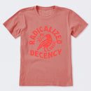 Radicalized By Basic Decency Feminist T-Shirt