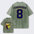 Sophie Cunningham Basketball Fan Gift Washed Graphic T-Shirt