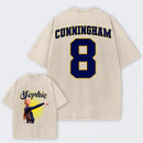 Sophie Cunningham Basketball Fan Gift Washed Graphic T-Shirt