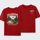 Do Not Pet The Fluffy Cows Yellowstone National Park Two Side T-Shirt