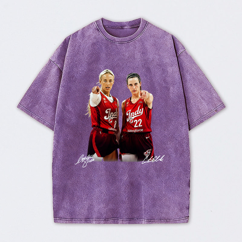 Friendship Sophie Cunningham And Caitlin Washed T-shirts