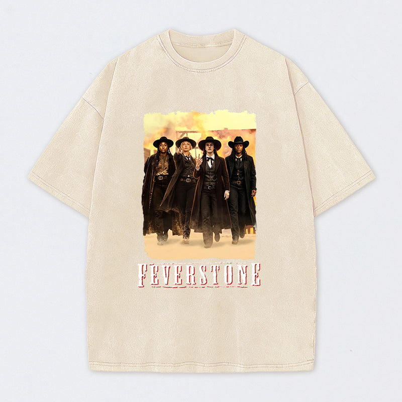 Feverstone Sophie Cunningham And Caitlin Clark Washed T-Shirt