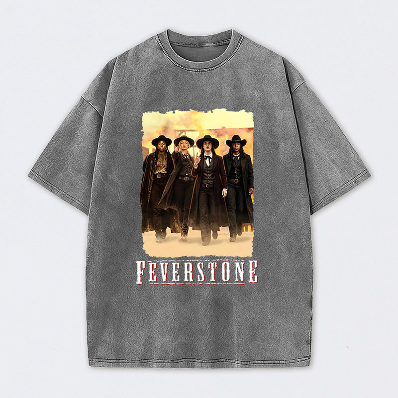 Feverstone Sophie Cunningham And Caitlin Clark Washed T-Shirt