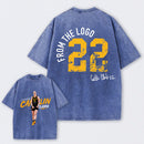 Caitlin Clark Chicago All-Star Game Day Basketball Washed T-Shirt