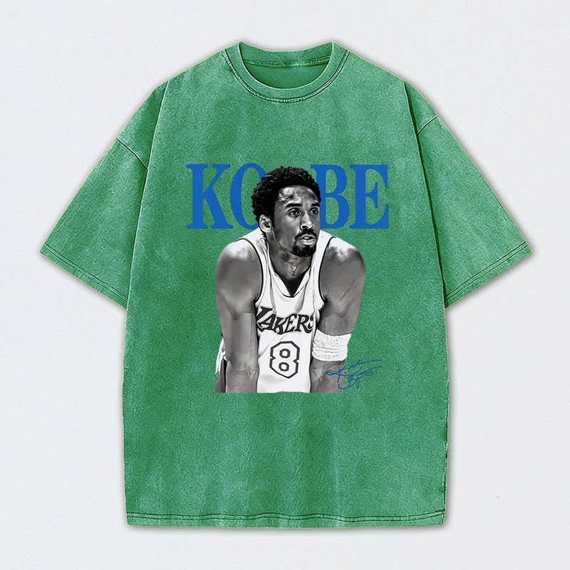 Vintage Basketball Graphic Washed T-Shirt