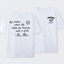 Find me with a smile wherever life leads Mac Miller T-Shirt