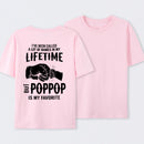 Pop Pop Name Graphic Casual Streetwear T-Shirt