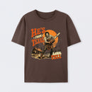 He's From Texas I Can Tell Chainsaw Horror T-Shirt