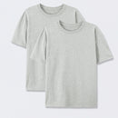 Crew Neck Cotton T-Shirt 2-Pack