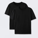 Crew Neck Cotton T-Shirt 2-Pack