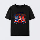 Patriotic Bow Fireworks Cute T-Shirt