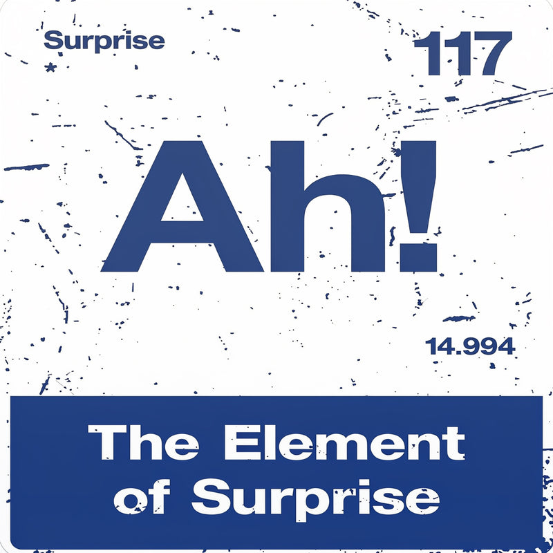 Ah! The Element of Surprise Aged Texture T-Shirt