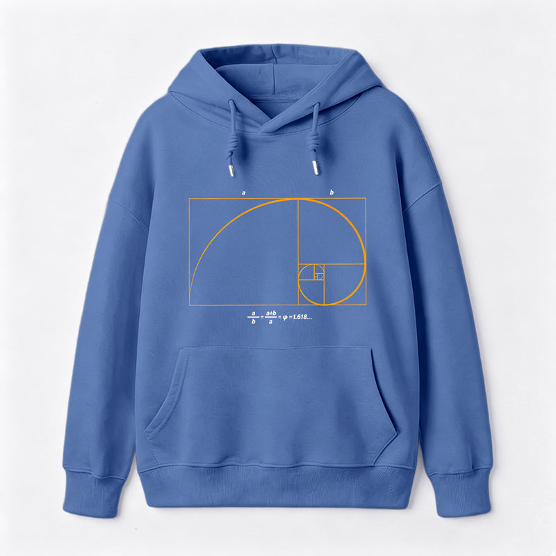 Fibonacci Math Art Science Engineer Hoodie