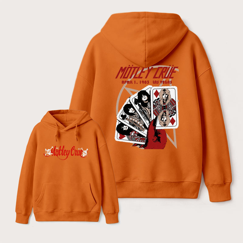 Motley Crue Rock Band Classic Hoodie