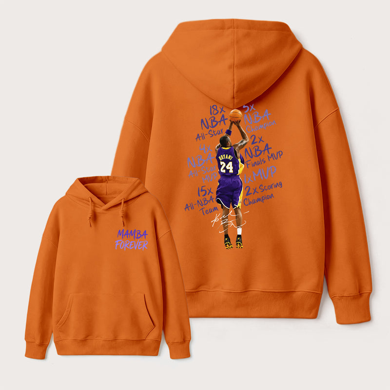 Kobe Bryant Mamba Forever Basketball Hoodie