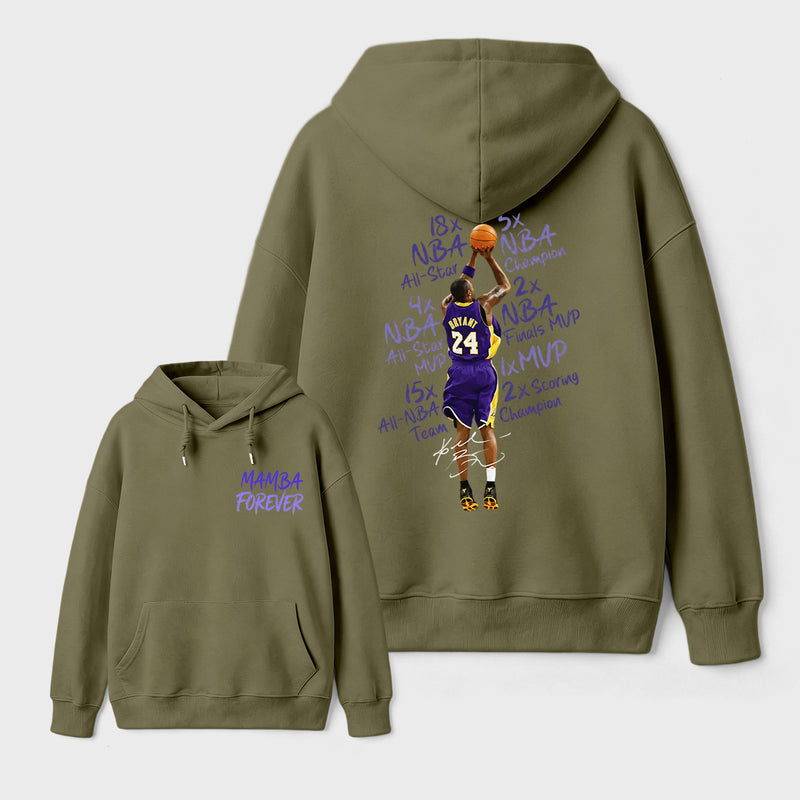 Kobe Bryant Mamba Forever Basketball Hoodie