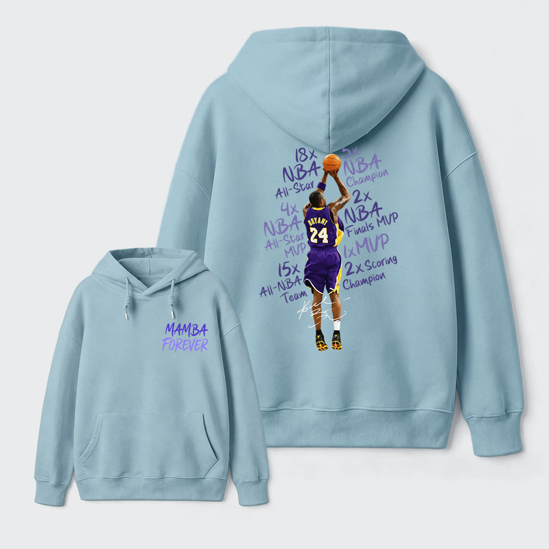 Kobe Bryant Mamba Forever Basketball Hoodie