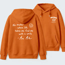 Find me with a smile wherever life leads Mac Miller Hoodie