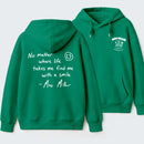 Find me with a smile wherever life leads Mac Miller Hoodie