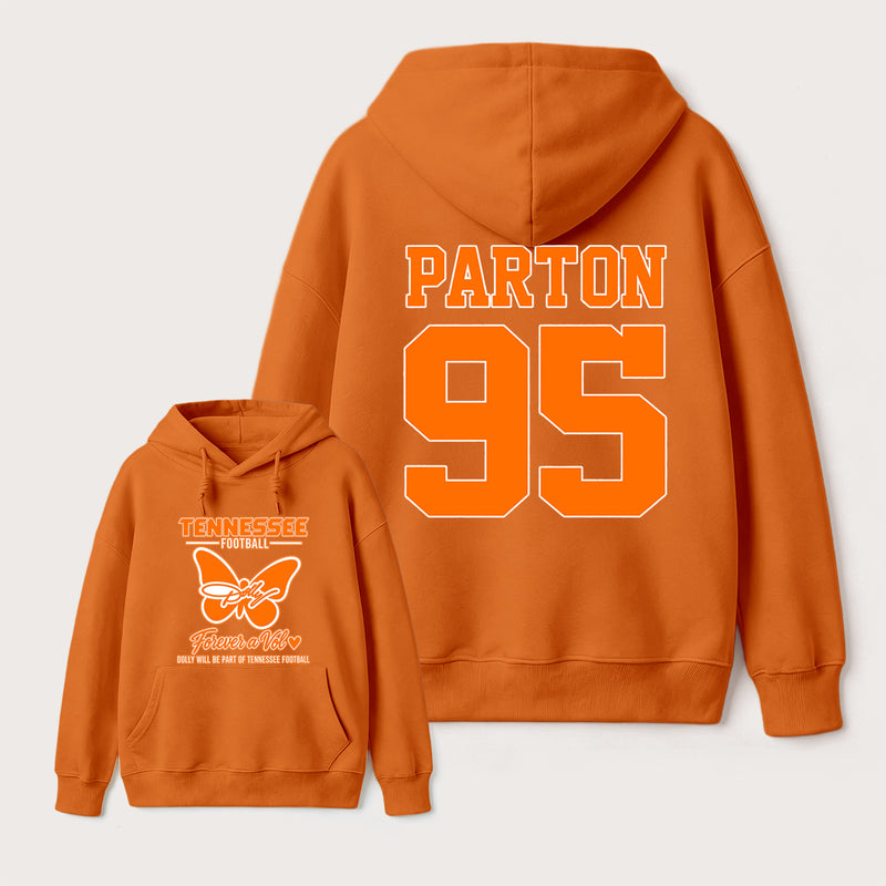 Dolly Parton Tennessee 95 Country Music Football Hoodie