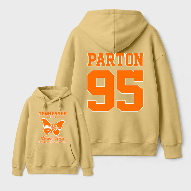Dolly Parton Tennessee 95 Country Music Football Hoodie