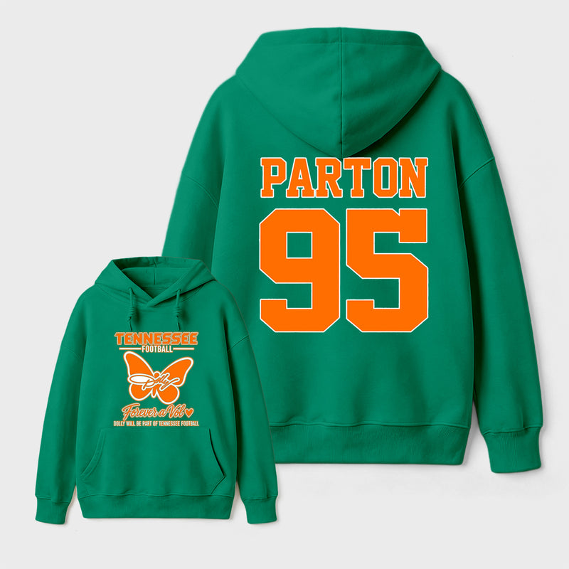 Dolly Parton Tennessee 95 Country Music Football Hoodie