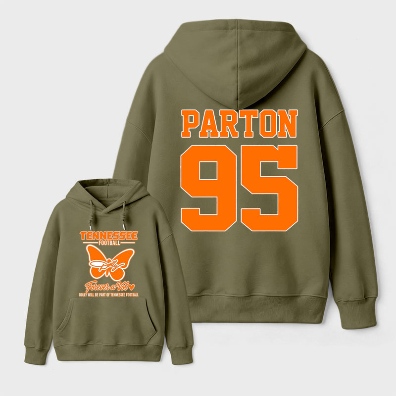 Dolly Parton Tennessee 95 Country Music Football Hoodie