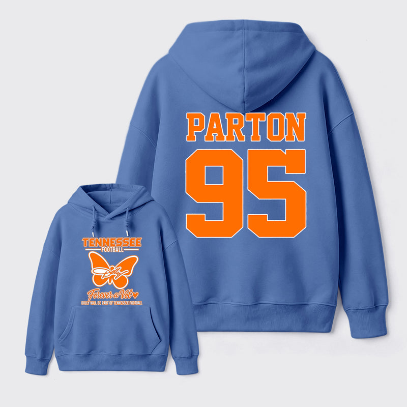Dolly Parton Tennessee 95 Country Music Football Hoodie