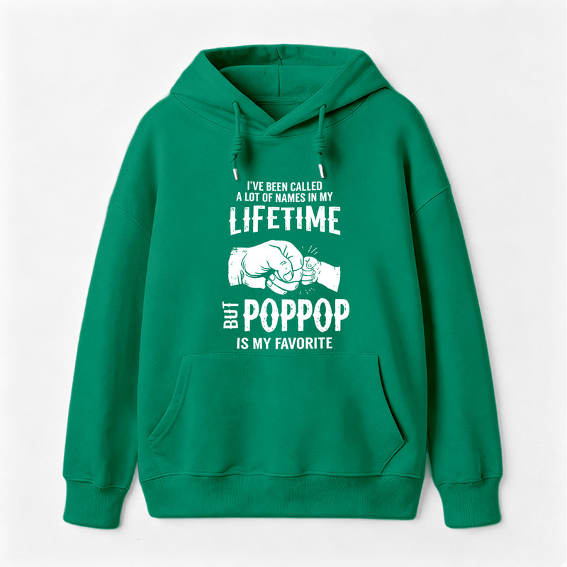 Pop Pop Name Graphic Casual Streetwear Hoodie