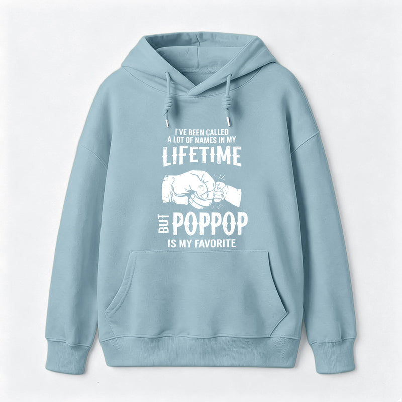 Pop Pop Name Graphic Casual Streetwear Hoodie