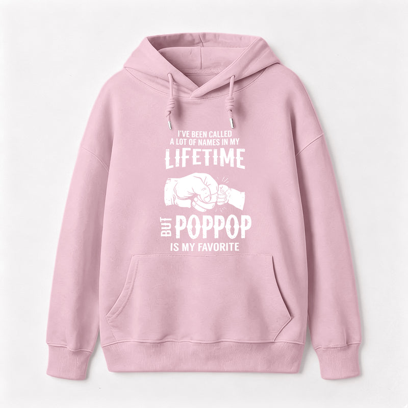 Pop Pop Name Graphic Casual Streetwear Hoodie